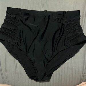 Torrid High-Rise Ruched Bikini Bottom